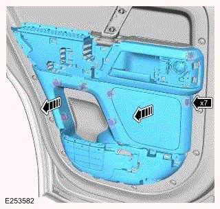 Rear Door Trim Panel